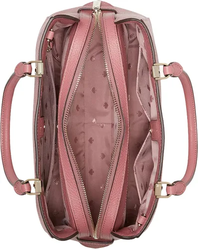 Vista 4 de Kate Spade - Bolso bandolera mediano Leila con triple compartimento, Pomegranate, M