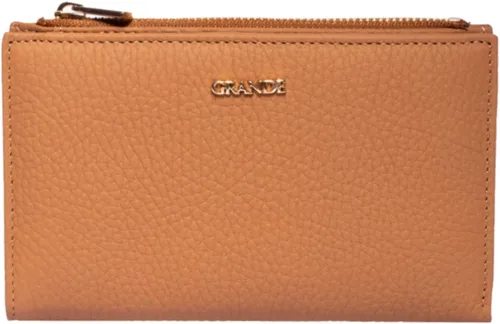 Vista 44 de Grande -2804 Cartera para mujer, Naranja, Minimalista