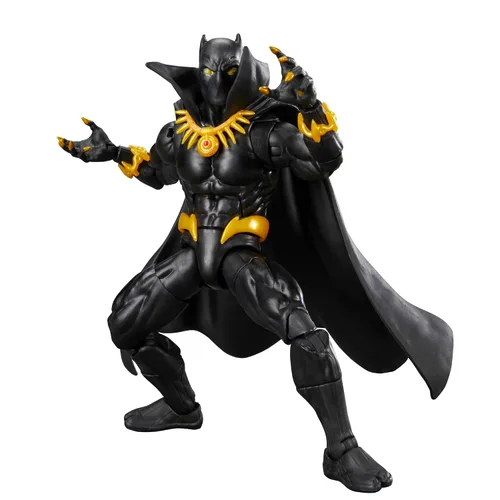 Vista 5 de Marvel Legends Series Black Panther, Figura de acción coleccionable de Comics de 6 pulgadas
