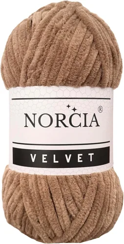 Vista 29 de Hilo de Terciopelo Suave Chenille para Ganchillo Super Voluminoso (100g-3.50oz) (68m-74.3 yds) Hilo para Manta de Bebé para Tejer Amigurumi Hilo