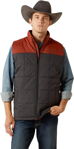 Vista 16 de ARIAT Chaleco aislado Crius para hombre Banyan corteza