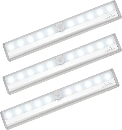 Vista 4 de Leadleds - sensor de movimiento automático con luz LED, Blanco, LLDI-007W, 1.00watts, 6.00 volts