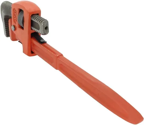 Vista 8 de Utoolmart Llave de tubería recta de alta resistencia, llave de fontanería recta de 10 pulgadas, llave inglesa de alta resistencia, rojo, 1 unidad
