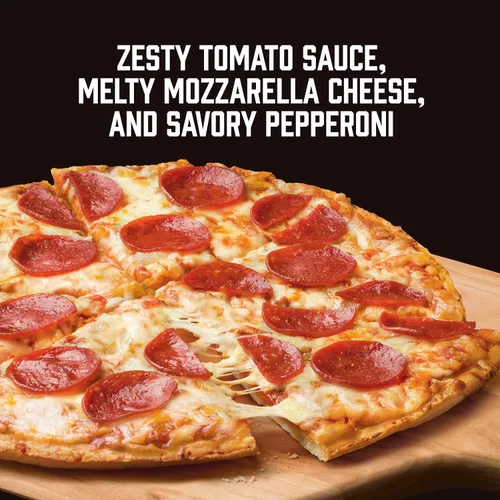 Vista 3 de Red Baron, Pizza Clásica de Pepperoni, 20.60 oz (Congelada)