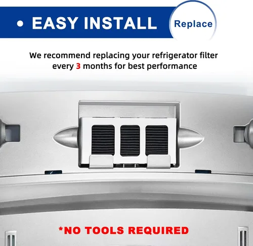 Vista 5 de Filtro de aire de repuesto para refrigerador compatible con filtros Paultra2 Frigidaire PureAir Ultra 2 - Pure Air Ultra 2 - Pureair Ultra ii