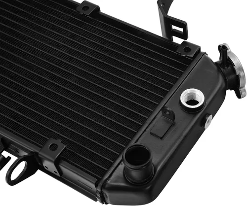 Vista 4 de TCMT Refrigerador de agua de repuesto para motocicleta negro radiador apto para SUZUKI DL650 DL 650 V-Strom 2004 2005 2006 2007 2008 2009 2010 2011