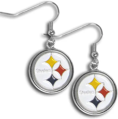 Vista 18 de Pendientes colgantes cromados de la NFL