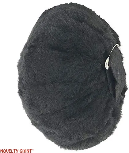 Vista 3 de Novelty Giant - Accesorio de disfraz de cola de conejo de peluche gigante Negro
