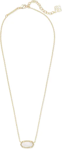 Vista 32 de Kendra Scott - Collar Elisa con dije para mujer, joyería de moda, chapado en oro de 14 quilates