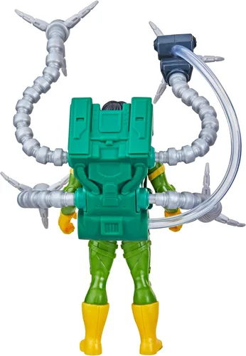 Vista 5 de Marvel Spider-Man Aqua Web Warriors - Figura de acción Doc Ock de 4 pulgadas con accesorio de equipo de agua recargable, figuras de acción
