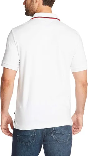 Vista 3 de Nautica Polo de manga corta con cuello de doble punta para hombre