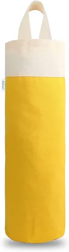 Vista 16 de Soporte para bolsas de plástico, soporte de pared para almacenamiento de bolsas de plástico, organizador de bolsas de basura de algodón, dispensador