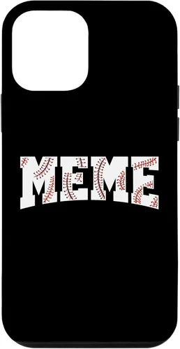 Vista 16 de Baseball Meme Grandma Gift for Grandon's Game Day Case for iPhone 17