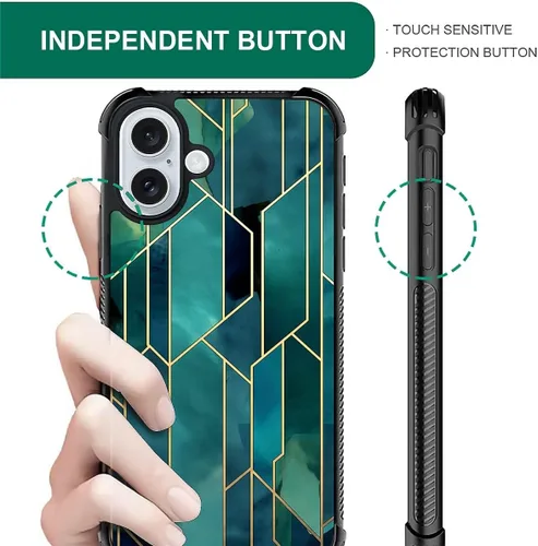 Vista 748 de Funda compatible con iPhone 15, diseño de elefantes africanos, diseño increíble a prueba de golpes, antiarañazos, carcasa trasera de policarbonato