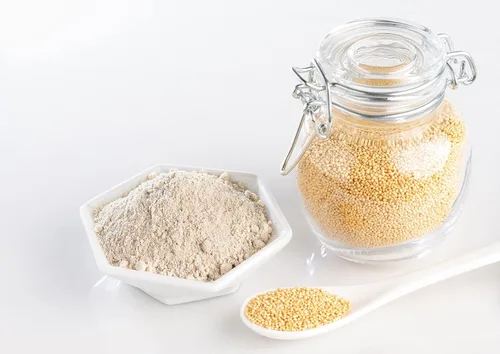 Vista 4 de Food to Live Harina de maranto, 8 onzas de granos enteros finamente molidos, vegano, kosher, a granel. Alto en fibra dietética y proteína a base