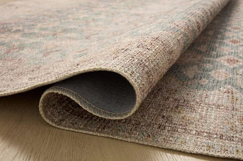 Vista 12 de Loloi Angela Rose Aubrey Collection AUB-02 - Alfombra decorativa de 2 pies 3 pulgadas x 3 pies 9 pulgadas, altura de pelo 0,19 pulgadas, diseño