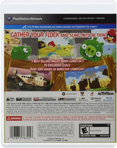 Vista 2 de Angry Birds Trilogy - Playstation 3