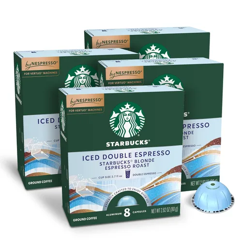 Vista 9 de Starbucks by Nespresso Cápsulas de café para máquinas Nespresso Vertuo - Rubia Espresso ASEADO - 50 CUENTA