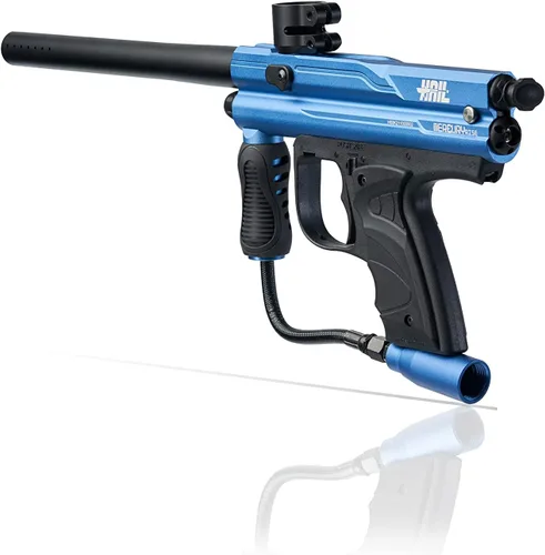 Vista 15 de Mercury Rise Marcador de Pistola de Paintball Semiautomático Hail Calibre .68 Granizo Negro
