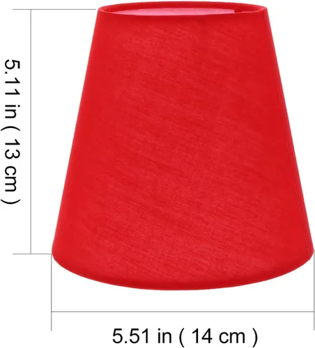 Vista 3 de DOITOOL Pantalla de tambor para lámpara de mesa, lámparas de pie, pantalla de lámpara de araña, pantalla de lámpara de arpillera de granja, pantalla