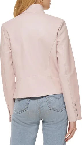 Vista 4 de Levi's Women's Faux Leather Motocross Racer Jacket (Standard and Plus)
