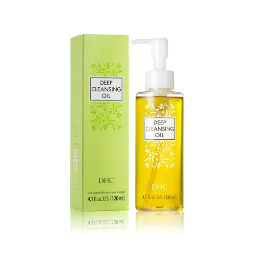 Vista 3 de DHC Aceite de limpieza profunda de 4.1 onzas líquidas y polvo de lavado facial de 1.7 oz. Peso neto.