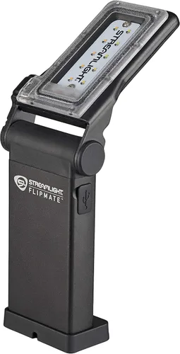 Vista 5 de Streamlight 61500 Flipmate - Luz de trabajo compacta multifunción recargable por USB, 500 lúmenes, color negro