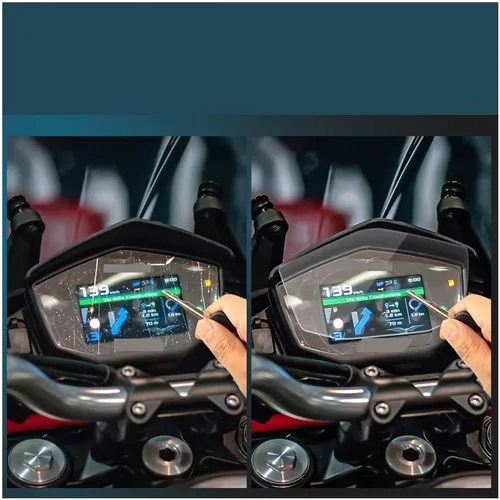 Vista 4 de Tablero de instrumentos Película protectora para Suzuki GSXR 150 UY125 UY 125 Swing GSX125 GIXXER155 GIXXER 155 motocicleta Cluster Protección