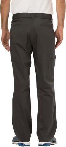 Vista 6 de Conjunto de ropa quirúrgica Workwear Revolution WW690 con camiseta con cuello en V y pantalón delantero WW140, color peltre, parte superior