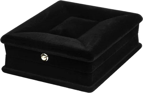 Vista 5 de Joyero organizador para mujeres y niñas caja colgante de Catena regalo de Collana Velluto Esposizione Confezioni joyero de viaje caja de pecho 31235