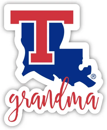 Vista 4 de Louisiana Tech Bulldogs - Calcomanía troquelada de 4 pulgadas con licencia oficial del abuelo