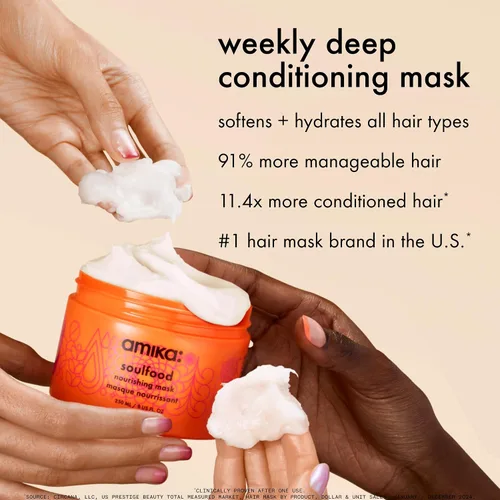 Vista 2 de amika soulfood mascarilla nutritiva