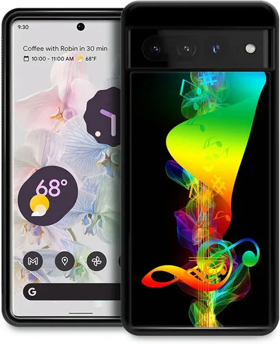 Vista 18 de CARLOCA Funda compatible con Google Pixel 7 Pro, increíble diseño de patrón de luz espacial nebulosa para niñas y niños, a prueba de golpes