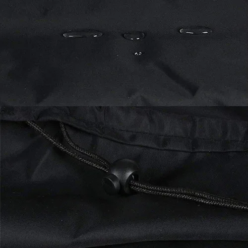 Vista 3 de Ruibo Cubierta de teclado de 61 teclas/cubierta de polvo para teclado de piano electrónico impermeable con cordón hecho de Oxford 420D