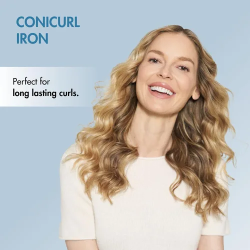 Vista 12 de BabylissPRO Nano Titanium Rizador y varita rizadora Combo de 1 pulgada Conicurl para rizos y tipos de cabello de larga duración