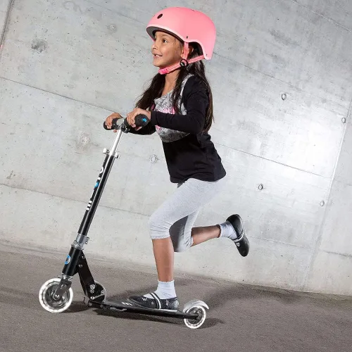Vista 2 de Micro, Micro Sprite LED, 2-Wheel Foldable Aluminum Kids Scooter