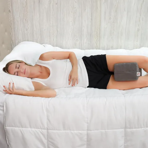 Vista 3 de Core Products Cojín ortopédico de soporte de rodilla de espuma espaciador de piernas, tamaño estándar, funda extraíble incluida
