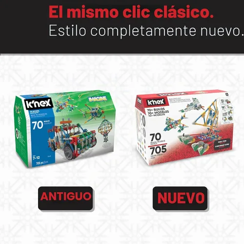 Vista 7 de K 'NEX 70 Modelo Building Set – 705 Piezas – edades 7 + Ingeniería Educación Juguete