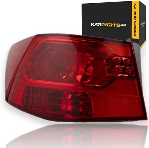 Vista 10 de CarLights360: Conjunto de luz trasera para Kia Forte 2010 2011 2012 2013 lado del pasajero con bombillas Certificado DOT KI2805101 92402