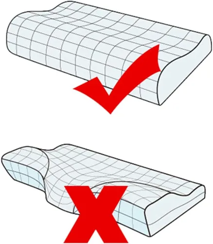 Vista 3 de Funda de almohada de seda para almohada de cuello de espuma viscoelástica, funda de almohada de seda de morera pura para almohada cervical de Beige