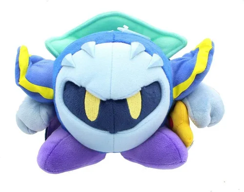 Vista 2 de Little Buddy 1402 Kirby Adventure All Star Collection Meta Knight de felpa, 5.5 pulgadas