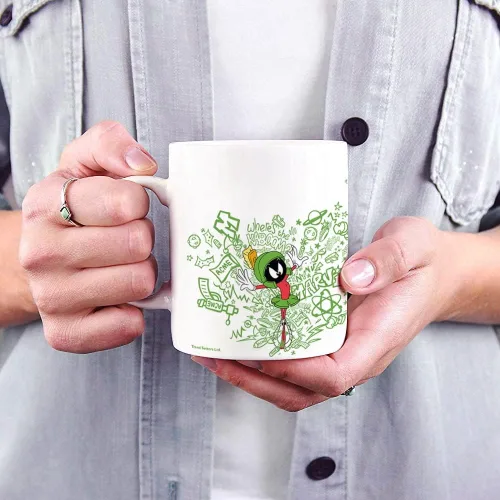 Vista 435 de Trend Setters Friends the Television Show – 25 años – Mercancía oficial – Taza de café o té de cerámica blanca de 11 onzas – perfecta para regalar