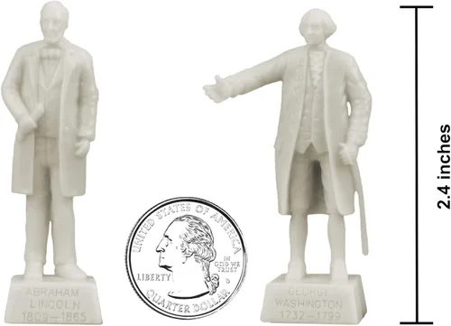 Vista 5 de BMC Presidents of the United States Series 1: Figura de plástico 6pc Set