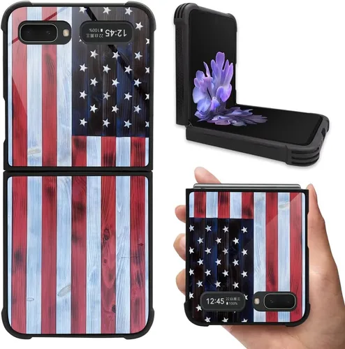 Vista 18 de DAIZAG Funda compatible con Samsung Galaxy Z Flip 5G, protección completa, a prueba de golpes, antiarañazos, funda de poliuretano termoplástico