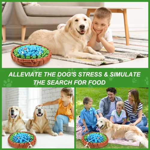 Vista 8 de SZEE Alfombrilla de olfateo para perros, alfombrilla ajustable para olfatear y comer lentamente, almohadilla para olfatear perros para estimulación