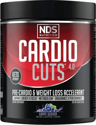 Vista 10 de Cardio Cuts NDS Nutrition 4.0 - Bombsicle en polvo para antes del entrenamiento, 40 porciones Endurance, Performance & Metabolism Support Advanced