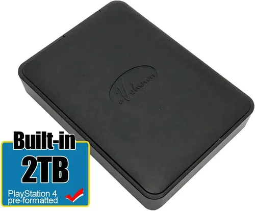 Vista 2 de Avolusion Disco duro externo para juegos USB 3.0 de 2 TB (para PS4, preformateado) (HD250U3-X1-2TB)