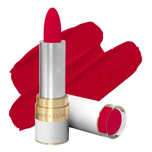 Vista 7 de Mirabella Sealed with a Kiss - Lápiz labial hidratante de cobertura completa, ricamente pigmentado, ultra cremoso, hidratante y a base de minerales