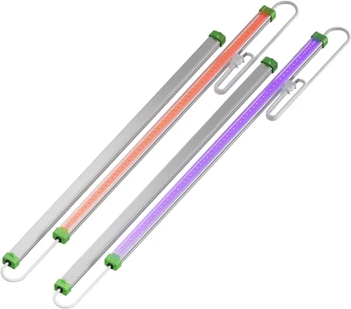 Vista 10 de MARS HYDRO ADlite Red30 & Blue30 Luz de Crecimiento LED para Plantas de Interior, Luces de Crecimiento de 30Wx2, Luz Suplementaria de Espectro Rojo