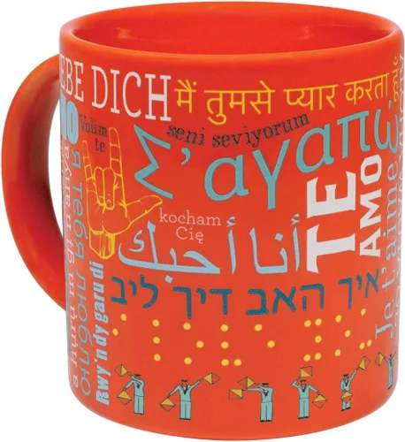 Vista 6 de Taza Love Languages - Says I Love You Forty Different Ways